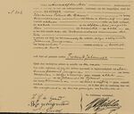 Geboorteakte.
<br/>
Gemeente Hilversum, 1899